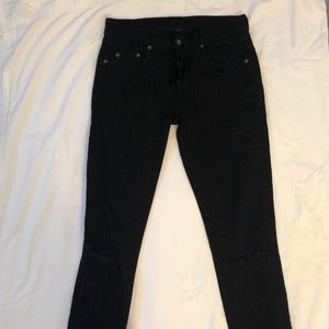 Black LF Carmar denim jeans